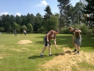 Sandmännchen auf dem Hergartener Sportplatz